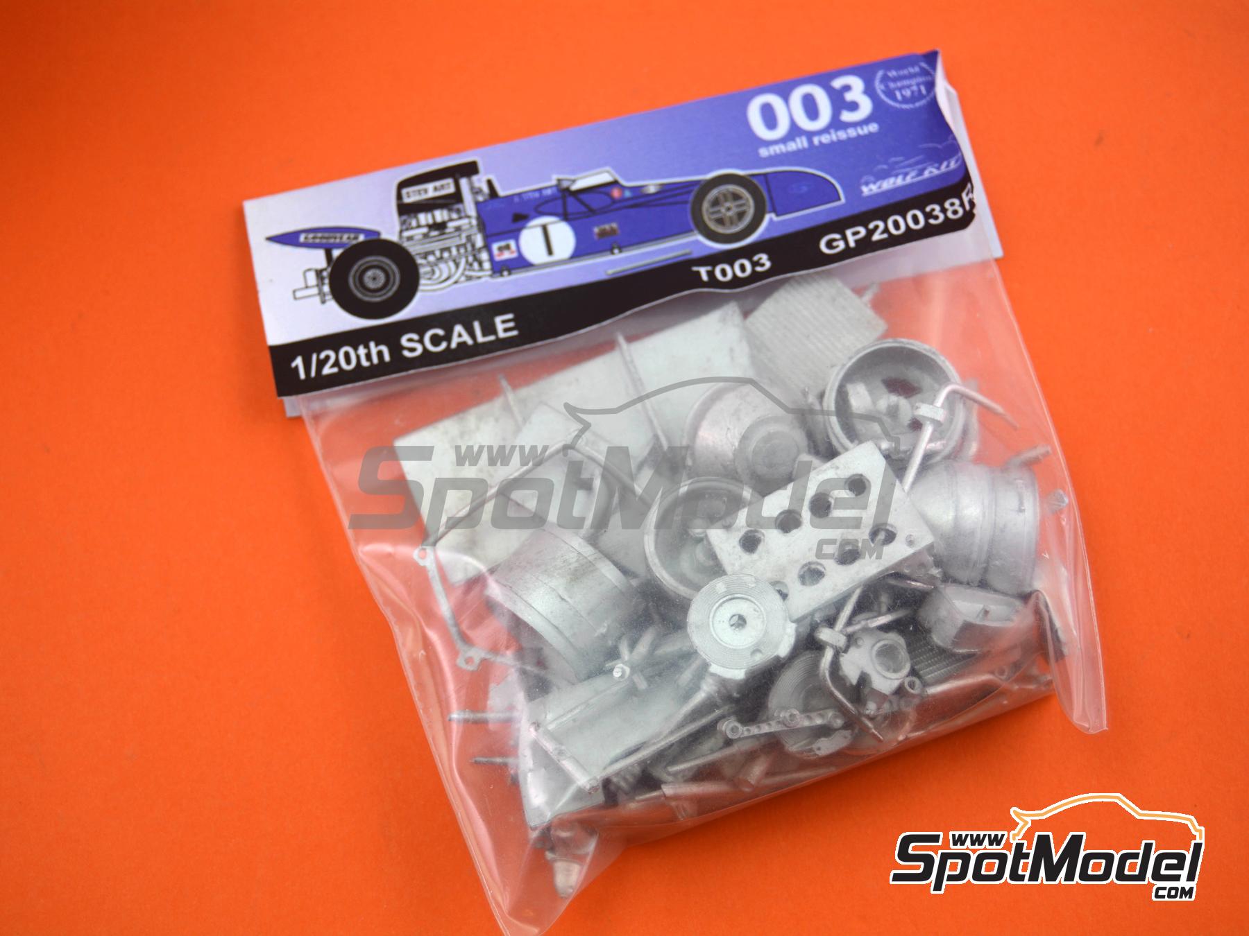 Wolf Kits GP20038R: Car scale model kit 1/20 scale - Tyrrell Ford